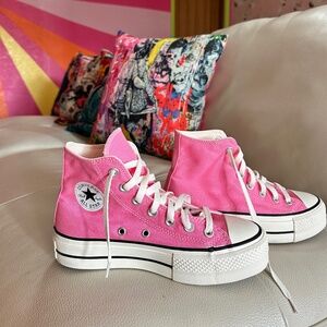 Converse Chuck Taylor All Star Lift Platform Canvas Pink